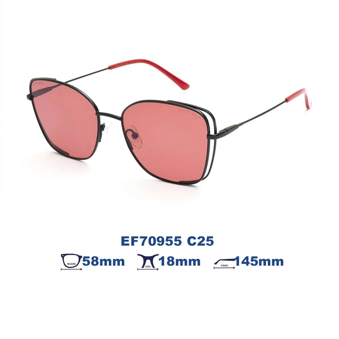Kính mát EXFASH EF70955 C25