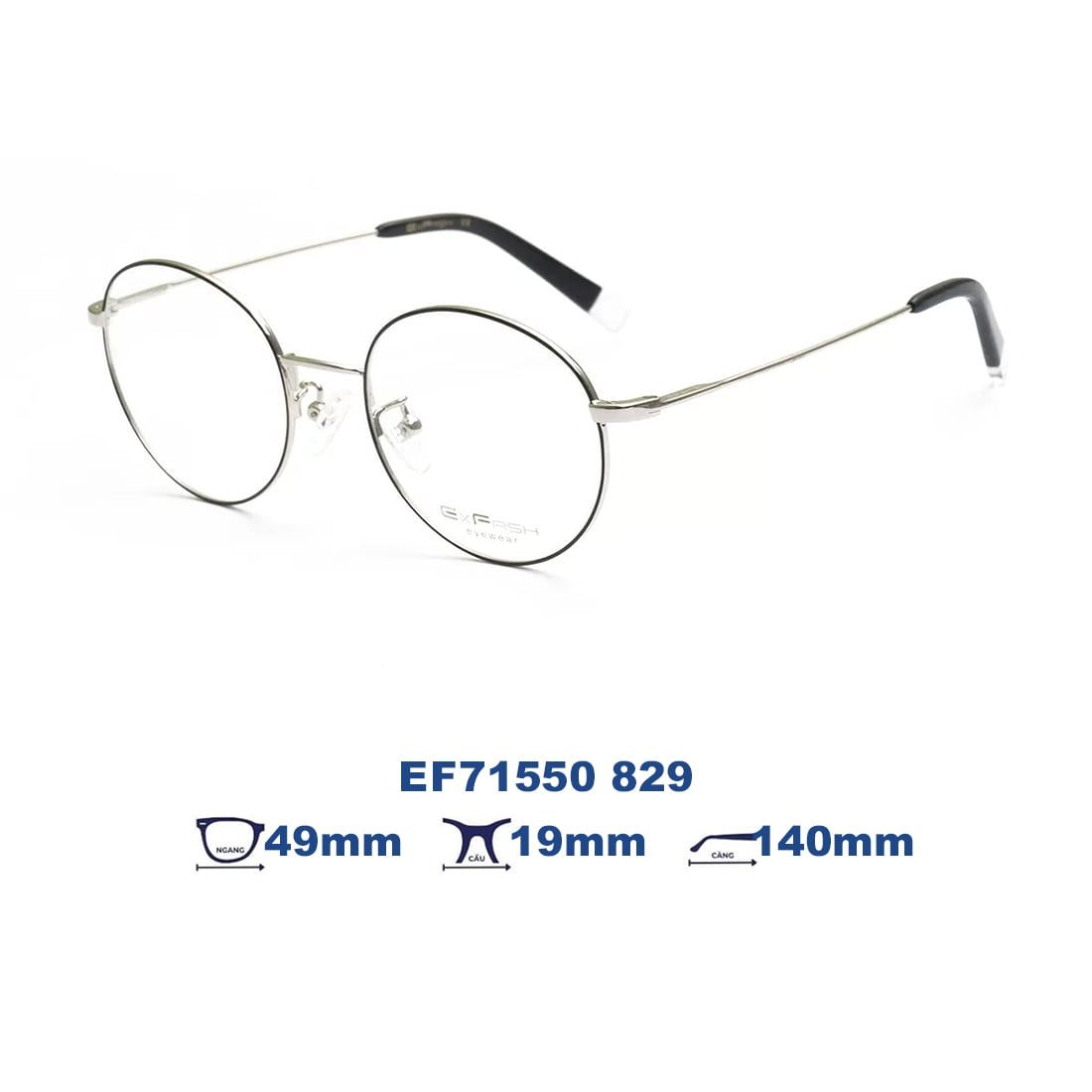 Gọng kính EXFASH EF71550 829