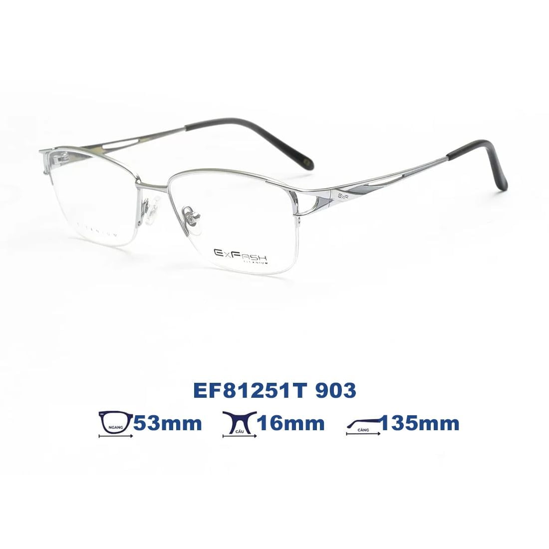 Gọng kính EXFASH EF81251T 903