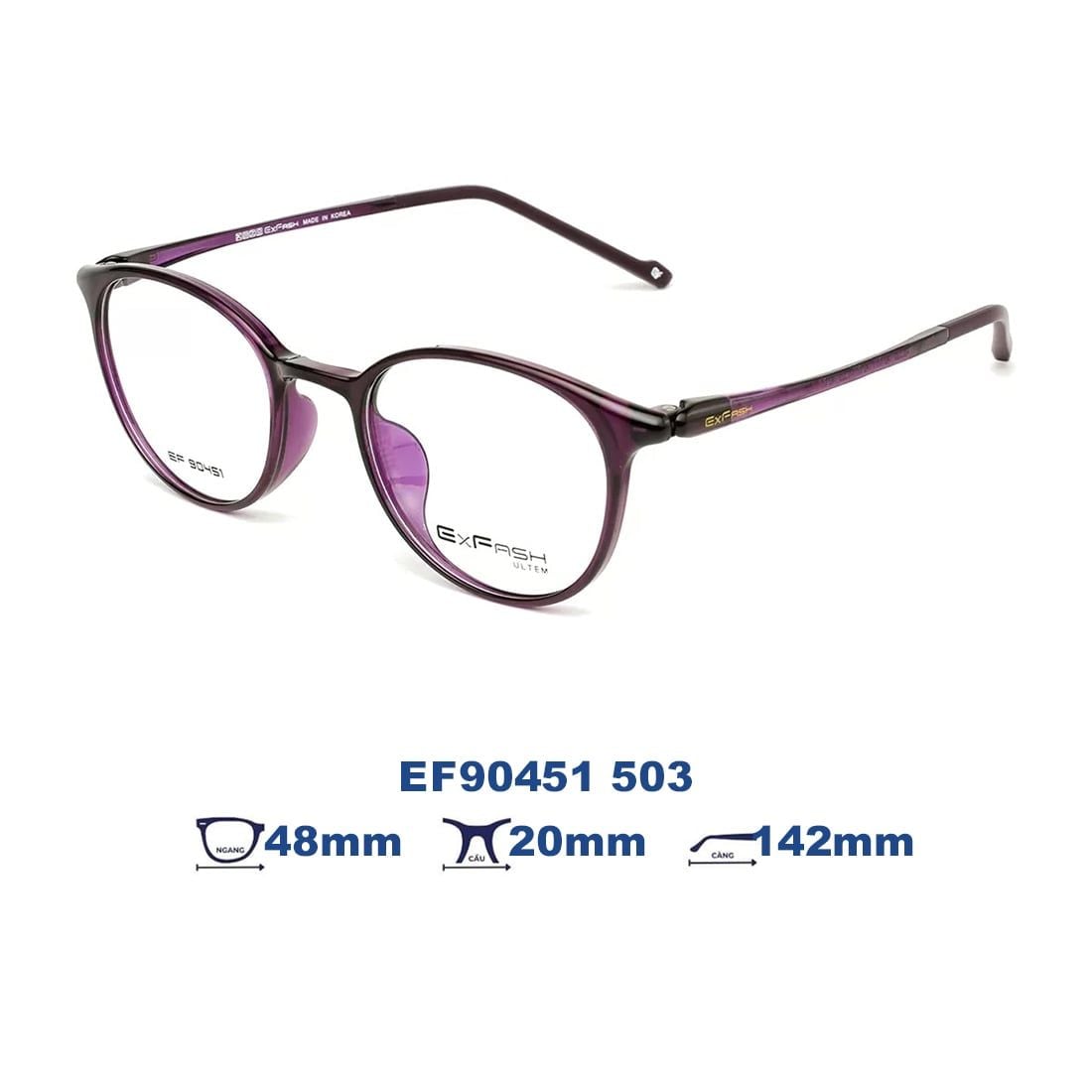Gọng kính EXFASH EF90451 503