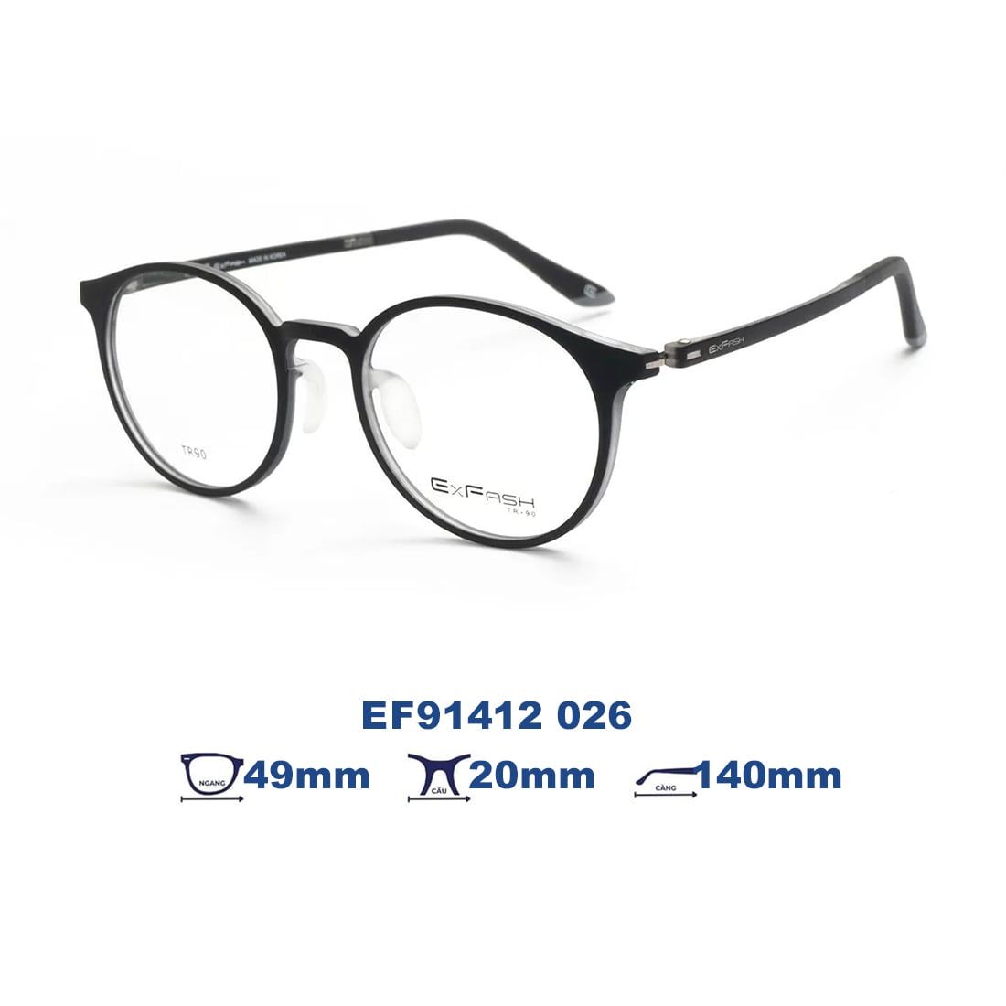 Gọng kính EXFASH EF91412 026