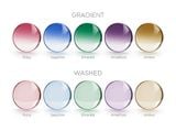 So sánh tròng Transitions Color Touch hiệu ứng Washed và Gradient