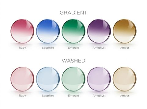 Tròng kính Essilor Transitions® Color Touch™ – 5 màu, phủ Crizal Rock