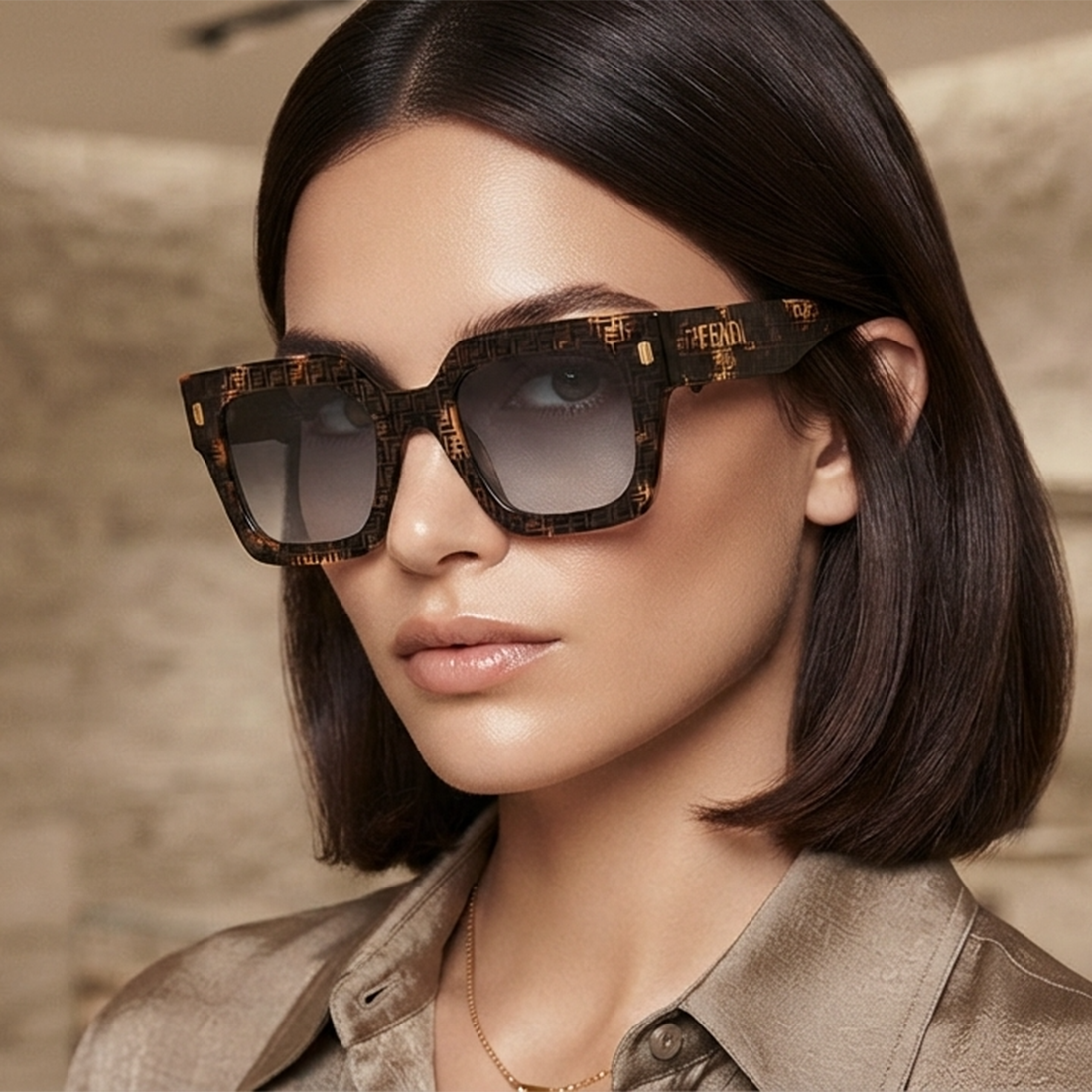 Kính Mát FENDI FE40101F 55B