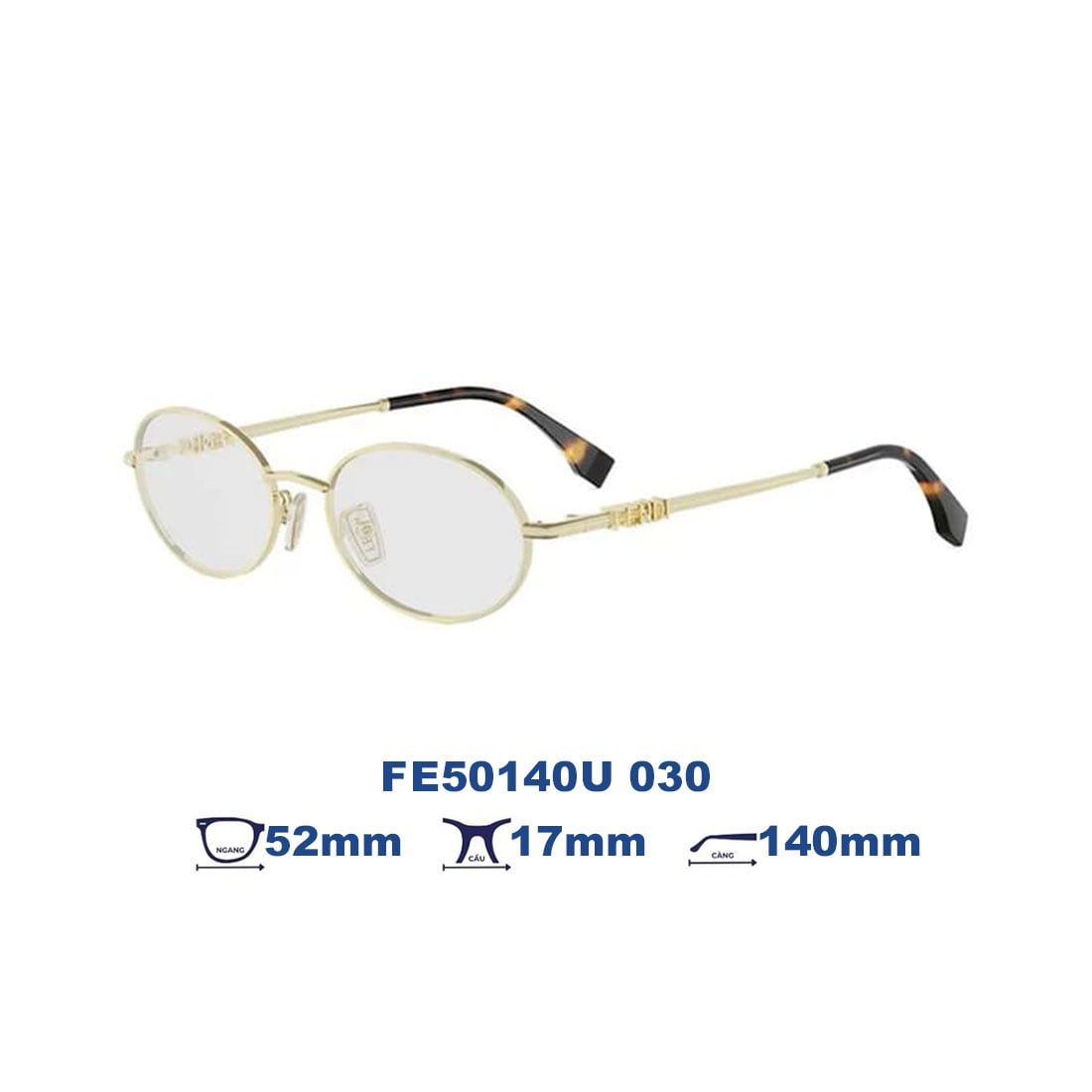 Gọng kính FENDI FE50140U 030