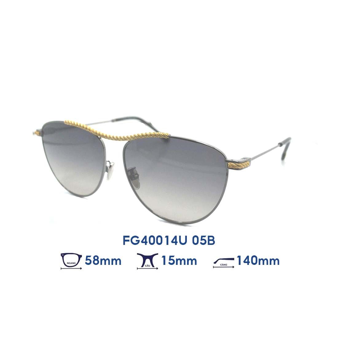  Kính mát FRED FG40014U 05B 