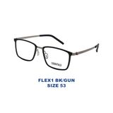  Gọng kính ESSENTIALS FLEX1 BK/GUN 