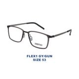  Gọng kính ESSENTIALS FLEX1 GY/GUN 