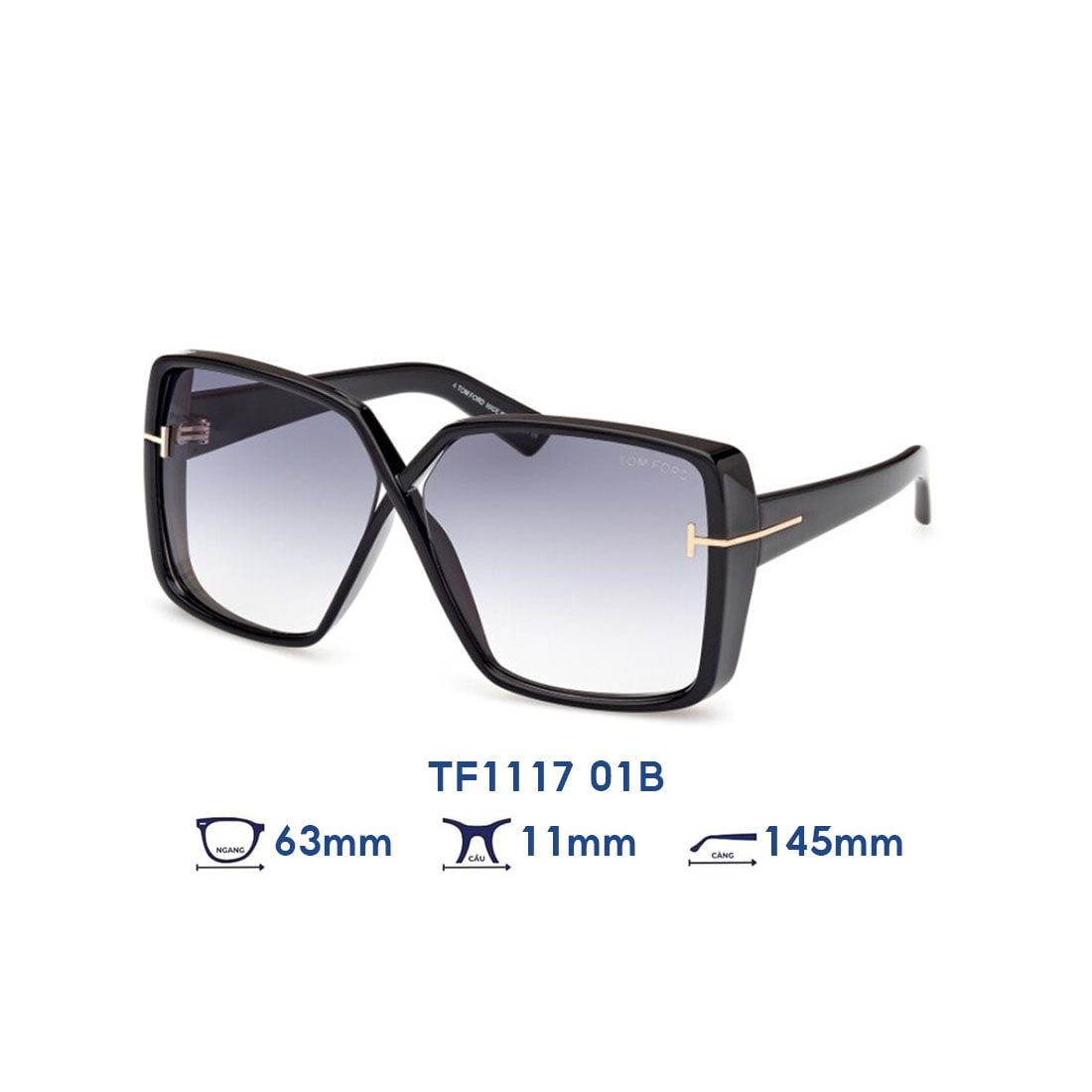 Kính mát Tom Ford TF1117 01B