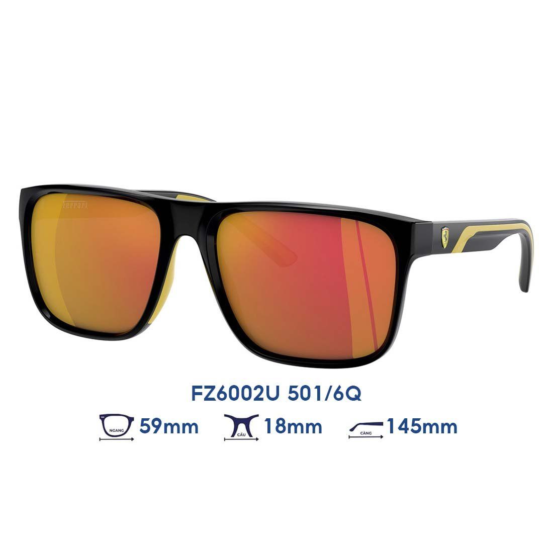  Kính mát Ferrari Scuderia FZ6002U 501/6Q 