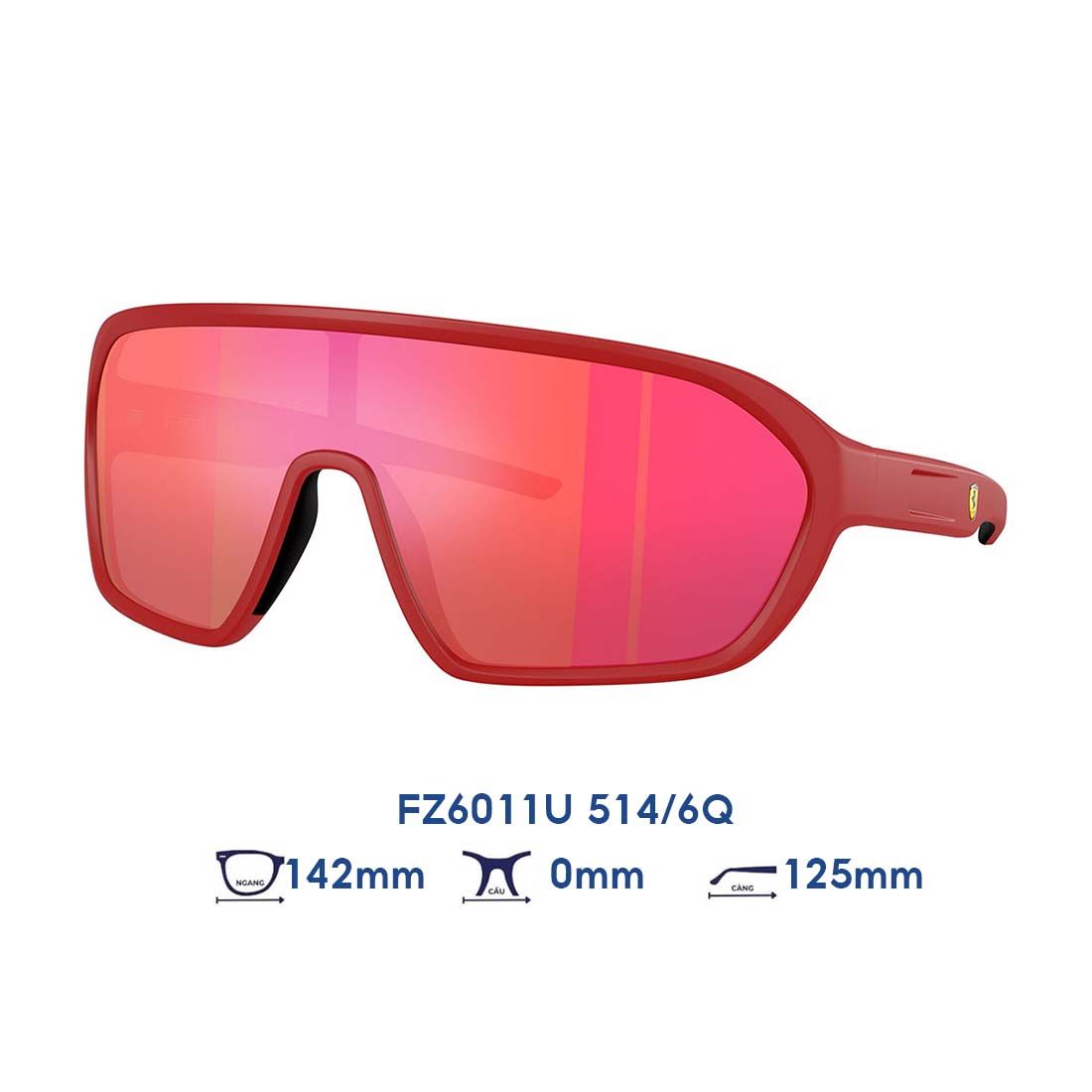  Kính mát Ferrari Scuderia FZ6011U 514/6Q 
