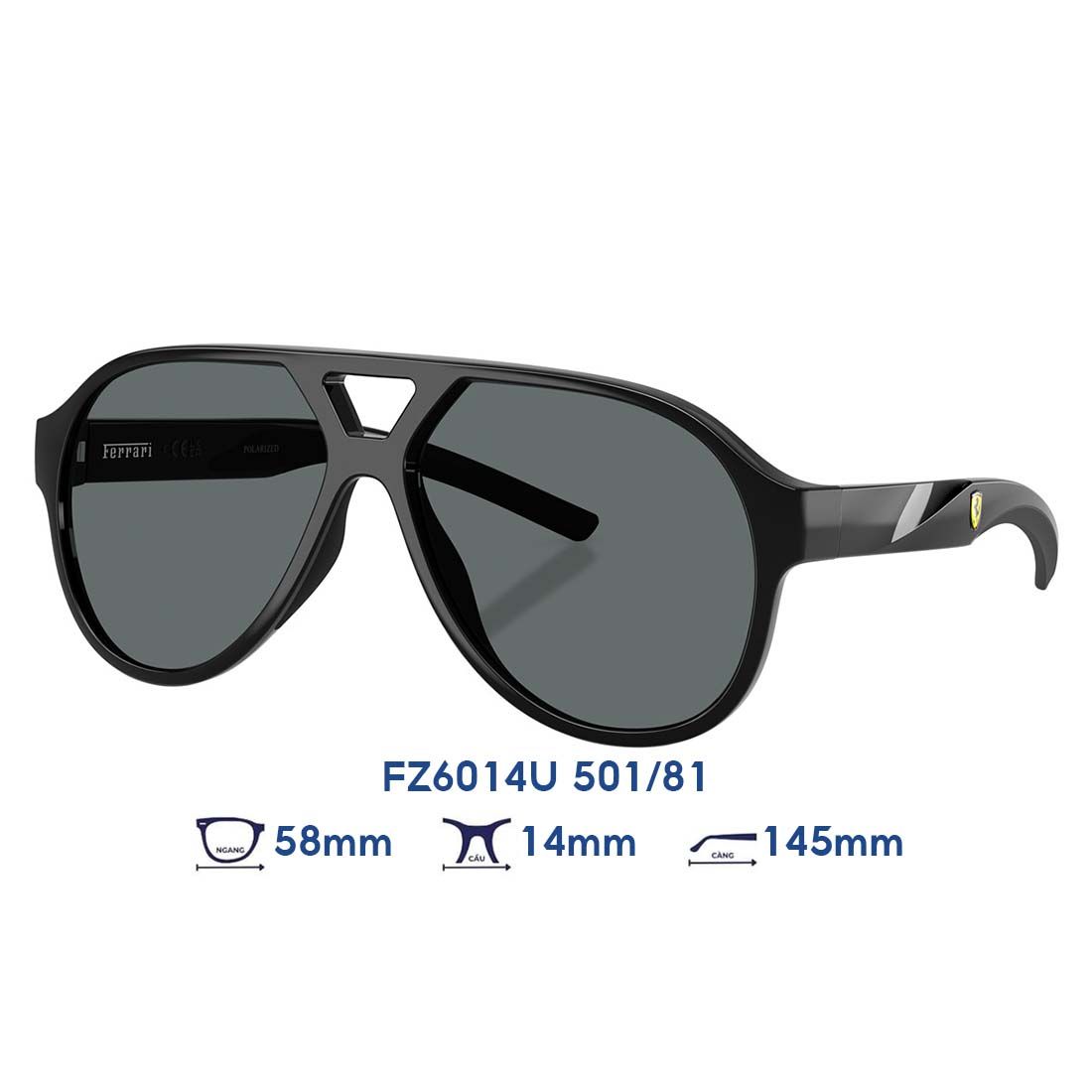  Kính mát Ferrari Scuderia FZ6014U 501/81 