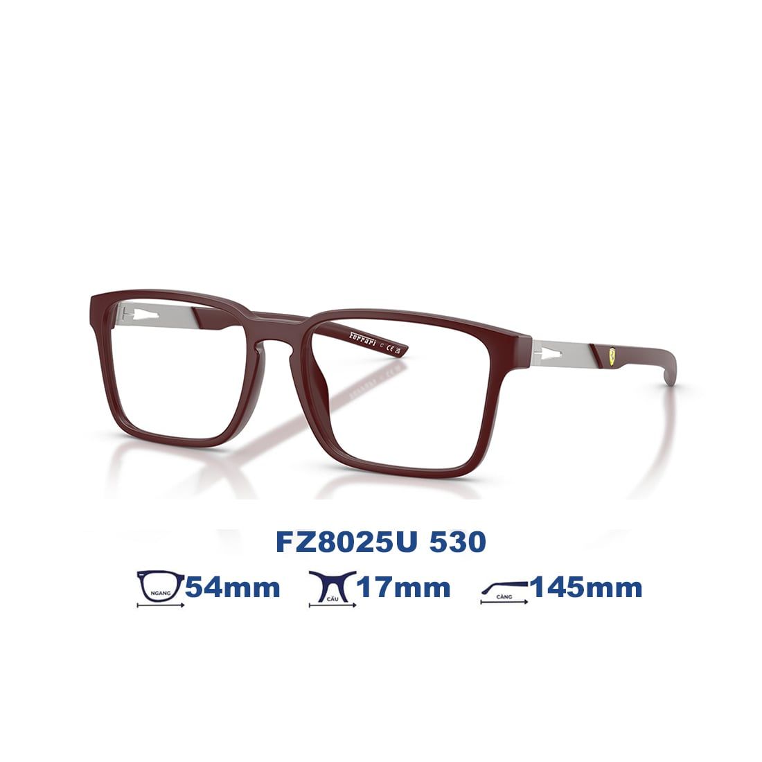  Gọng kính Ferrari Scuderia FZ8025U 530 