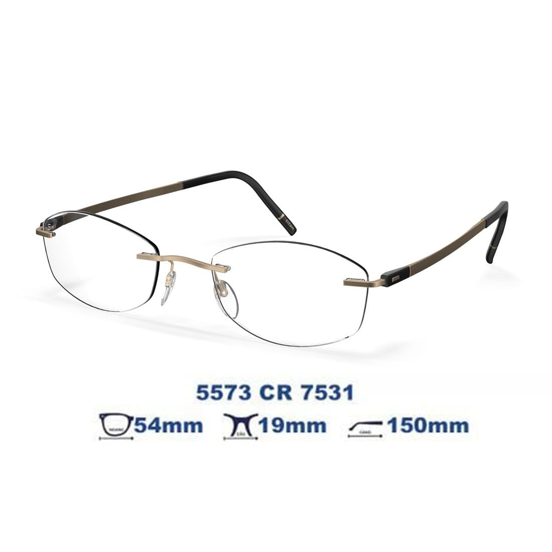  Gọng kính SILHOUETTE 5573 CR 7531 