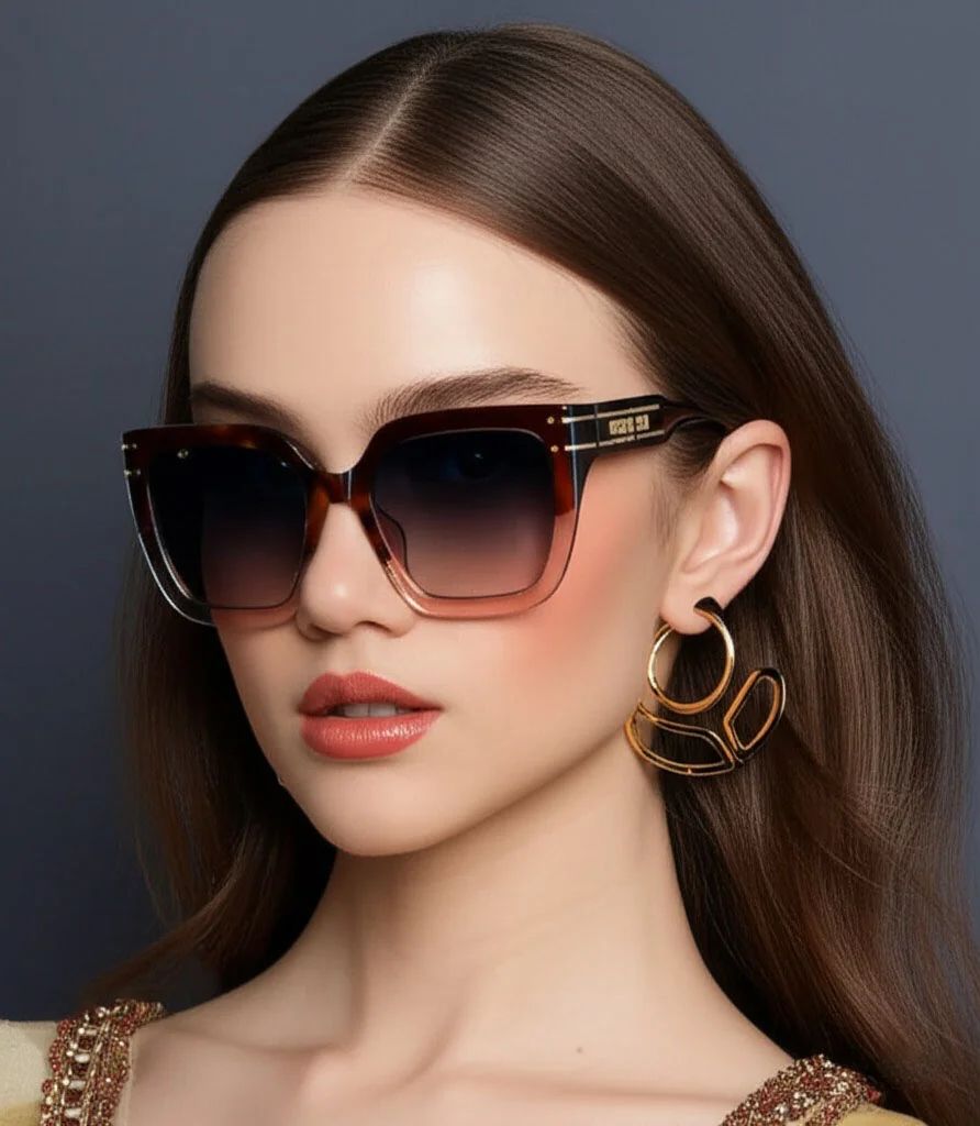 Kính mát Dior IORSIGNATURES10F 25F2 - Nâu havana