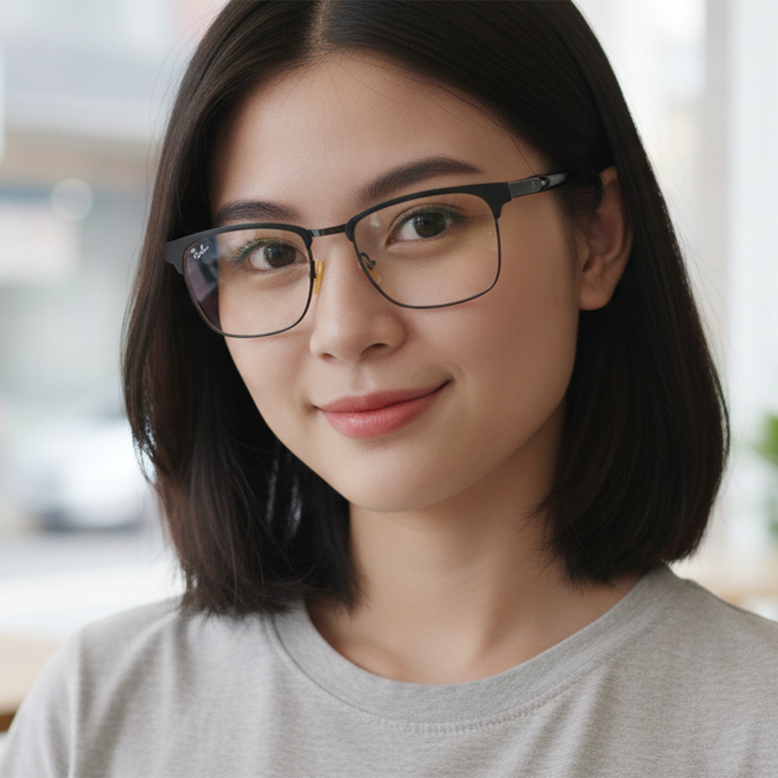 Gọng kính RAYBAN RB6621M F130 - Matte Black