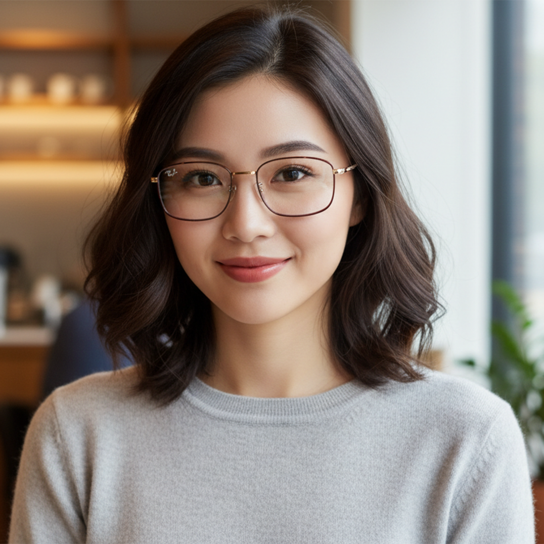 Gọng kính RAYBAN RB6533 3177 - Thiết kế hình học độc đáo