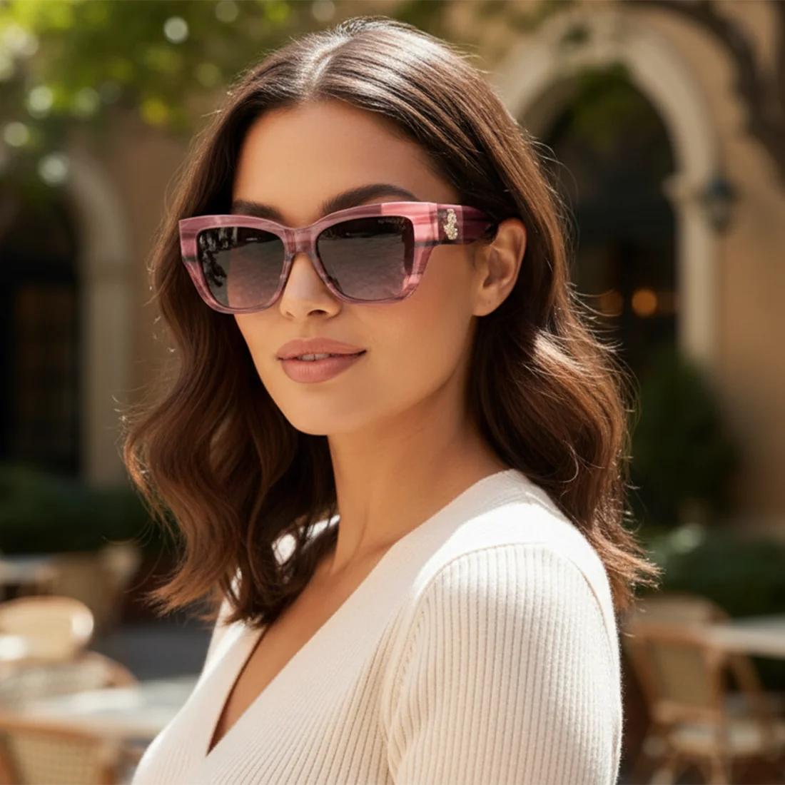 Kính mát Jimmy Choo JC5039BU 5064/8G - Hồng