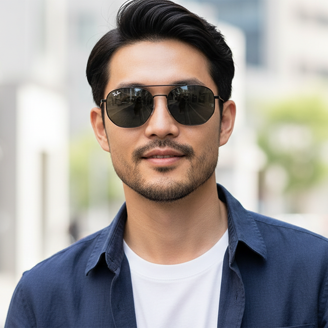 Kính mát RAYBAN RB3707 9257R5 - Khung Đen