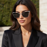 Kính mát Jimmy Choo JC4019B 3002/87 - Bạc
