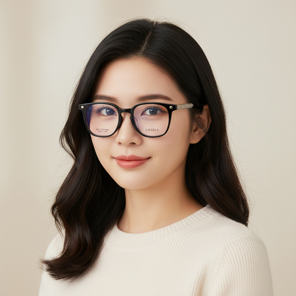  Gọng kính Ziozia TG21006A BK 