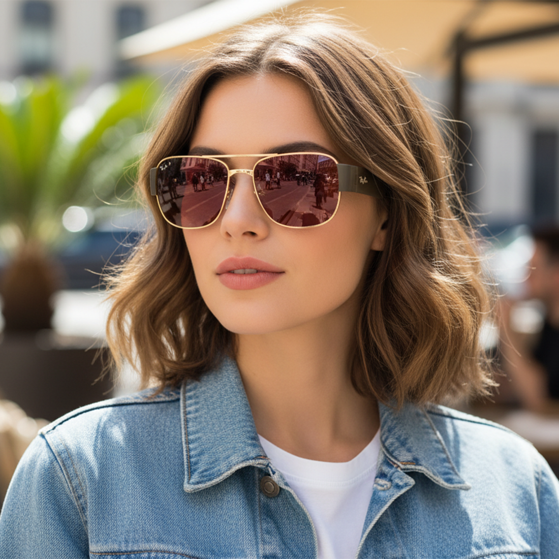  Kính mát RAYBAN RB3756CH 001/AL 
