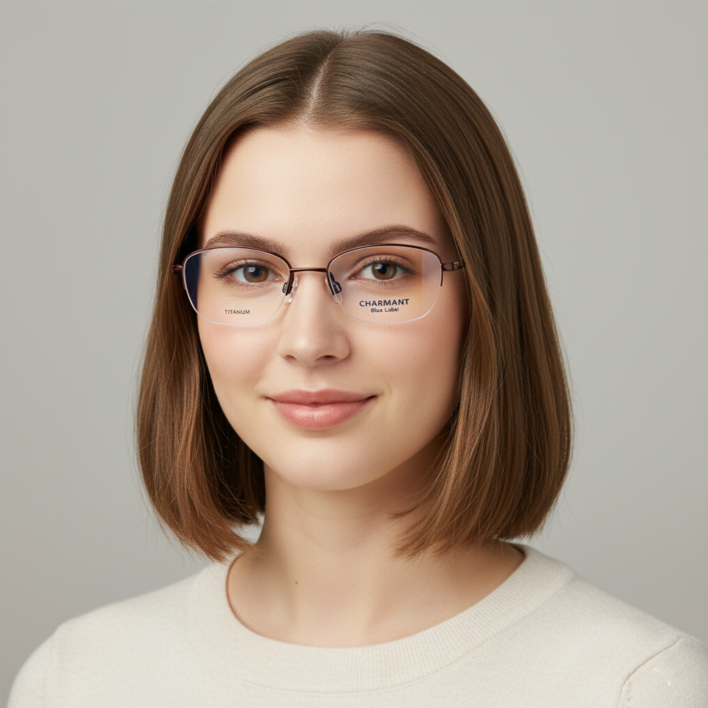  Gọng kính CHARMANT BLUE CH16049 BU 