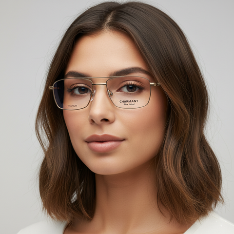 Gọng kính CHARMANT BLUE CH16152 GP