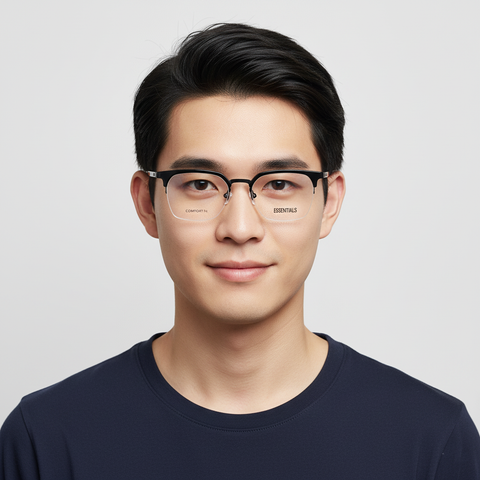 Gọng kính ESSENTIALS COMFORTE10 BLACK