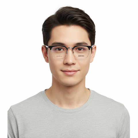 Gọng kính ESSENTIALS COMFORTE10 BLK/SLR