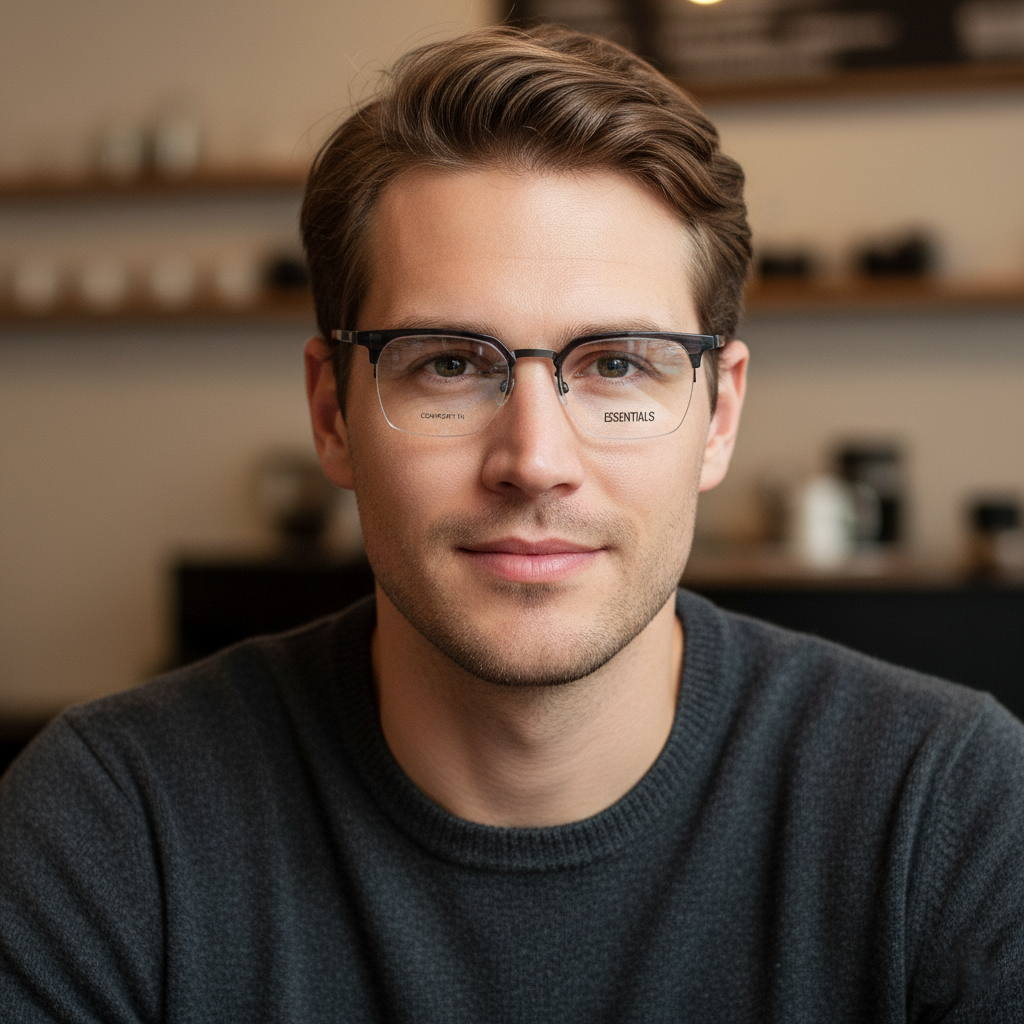  Gọng kính ESSENTIALS COMFORTE10 GRAY 