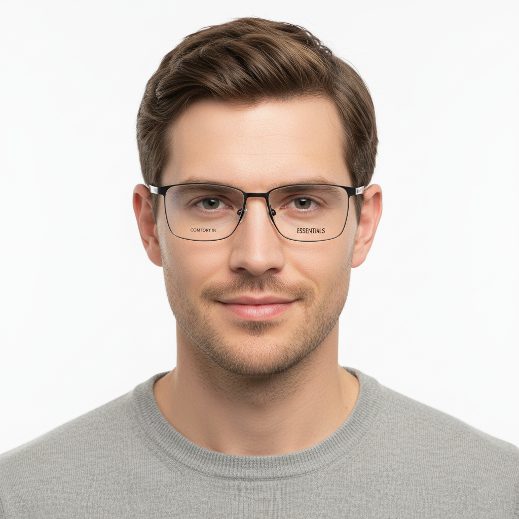  Gọng kính ESSENTIALS COMFORTE13 BLACK 