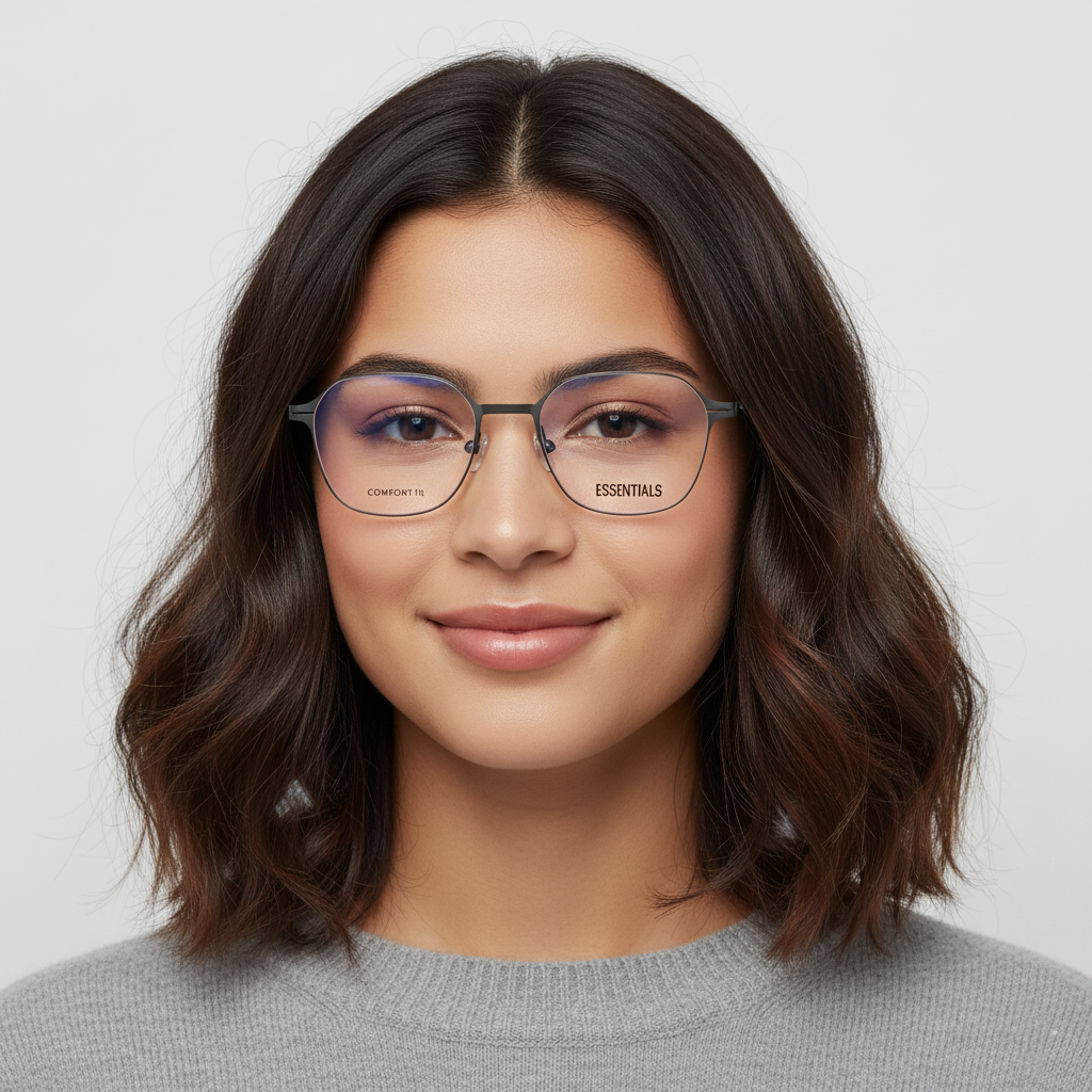  Gọng kính ESSENTIALS COMFORTE14 BLACK 