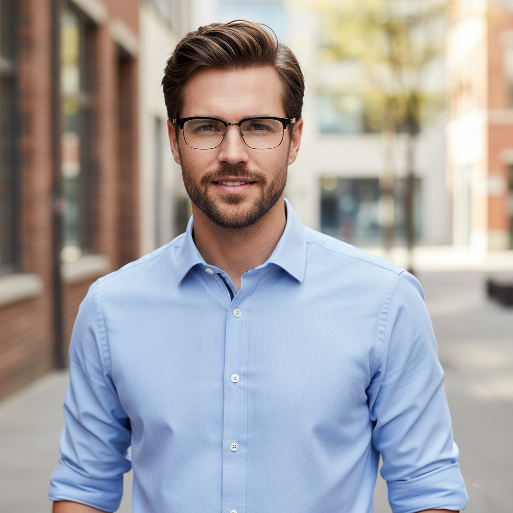  Gọng kính ESSENTIALS COMFORTE11 BLK/SLR 