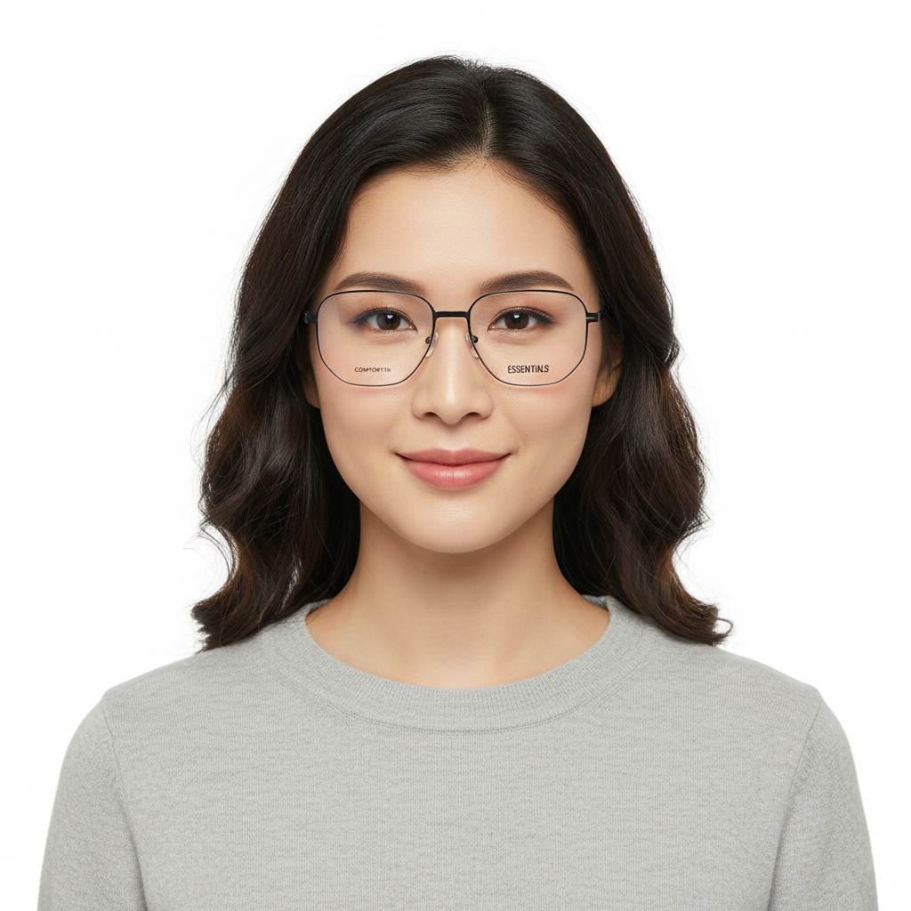  Gọng kính ESSENTIALS COMFORTE15 D.GRAY 