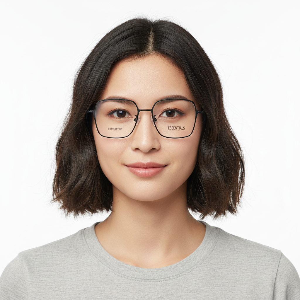  Gọng kính ESSENTIALS COMFORTE22 BLACK 