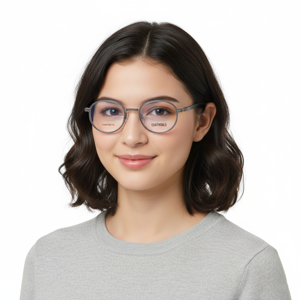  Gọng kính ESSENTIALS COMFORTE2 GRAY 