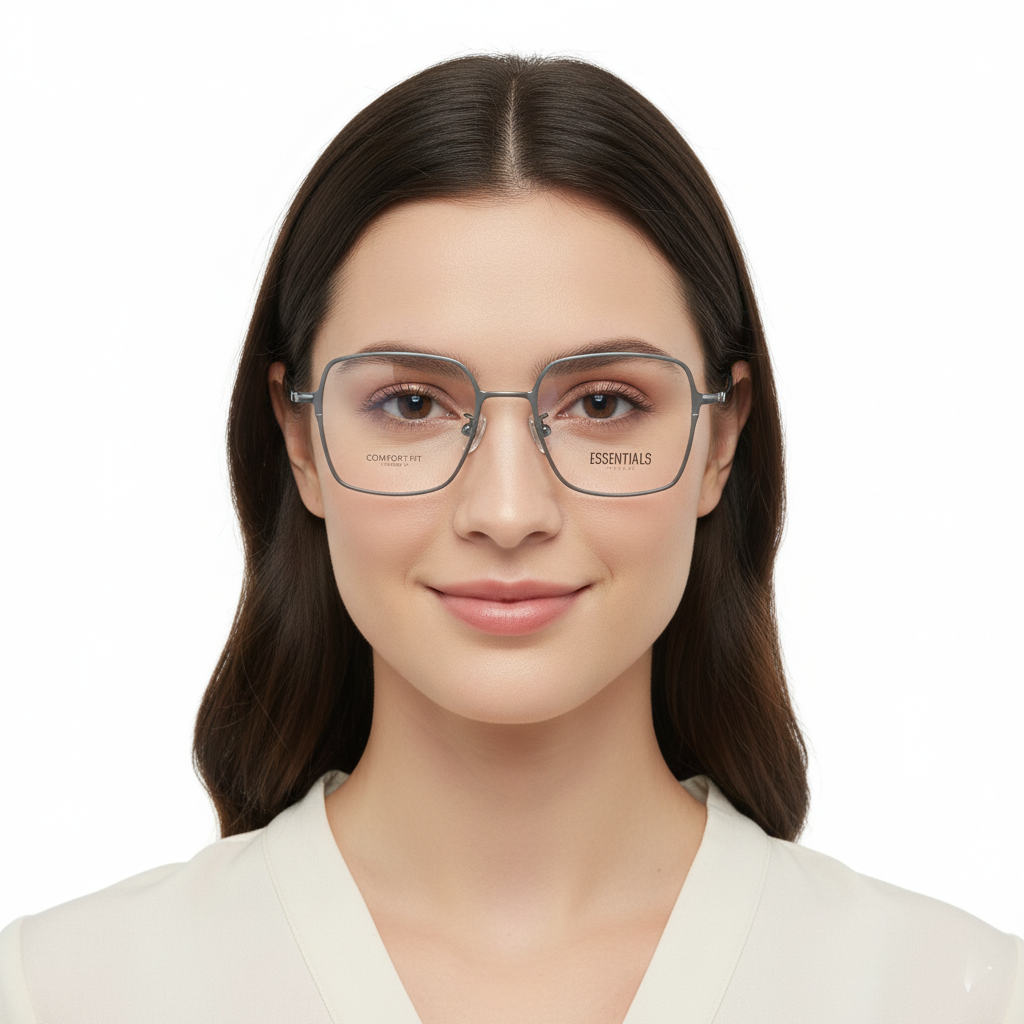  Gọng kính ESSENTIALS COMFORTE22 SILVER 