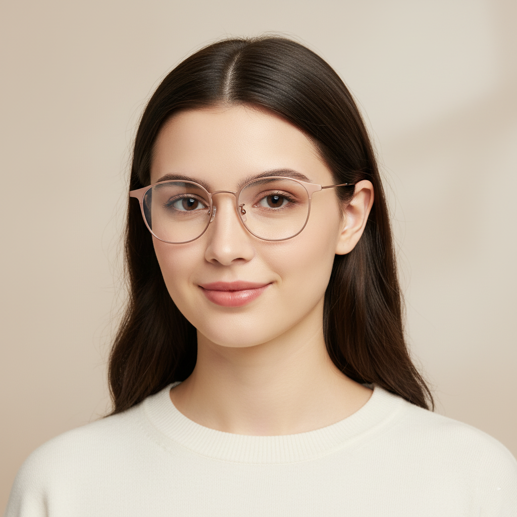  Gọng kính ESSENTIALS COMFORTE25 R.GOLD 