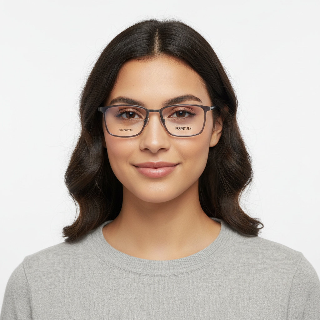  Gọng kính ESSENTIALS COMFORTE3 D.GRAY 