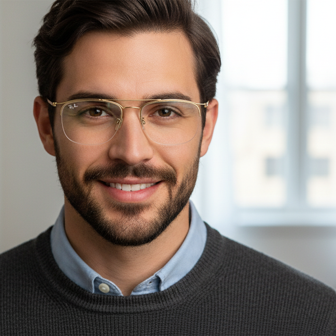 Gọng kính RAYBAN RB7552 3211