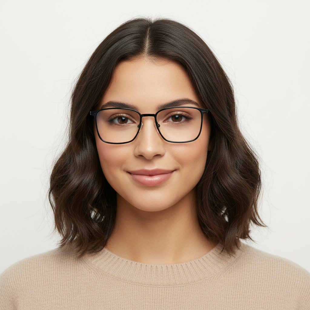  Gọng kính ESSENTIALS COMFORTE7 BLACK 