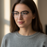  Gọng kính ESSENTIALS EXECUTIVE10 BLK/SLR 