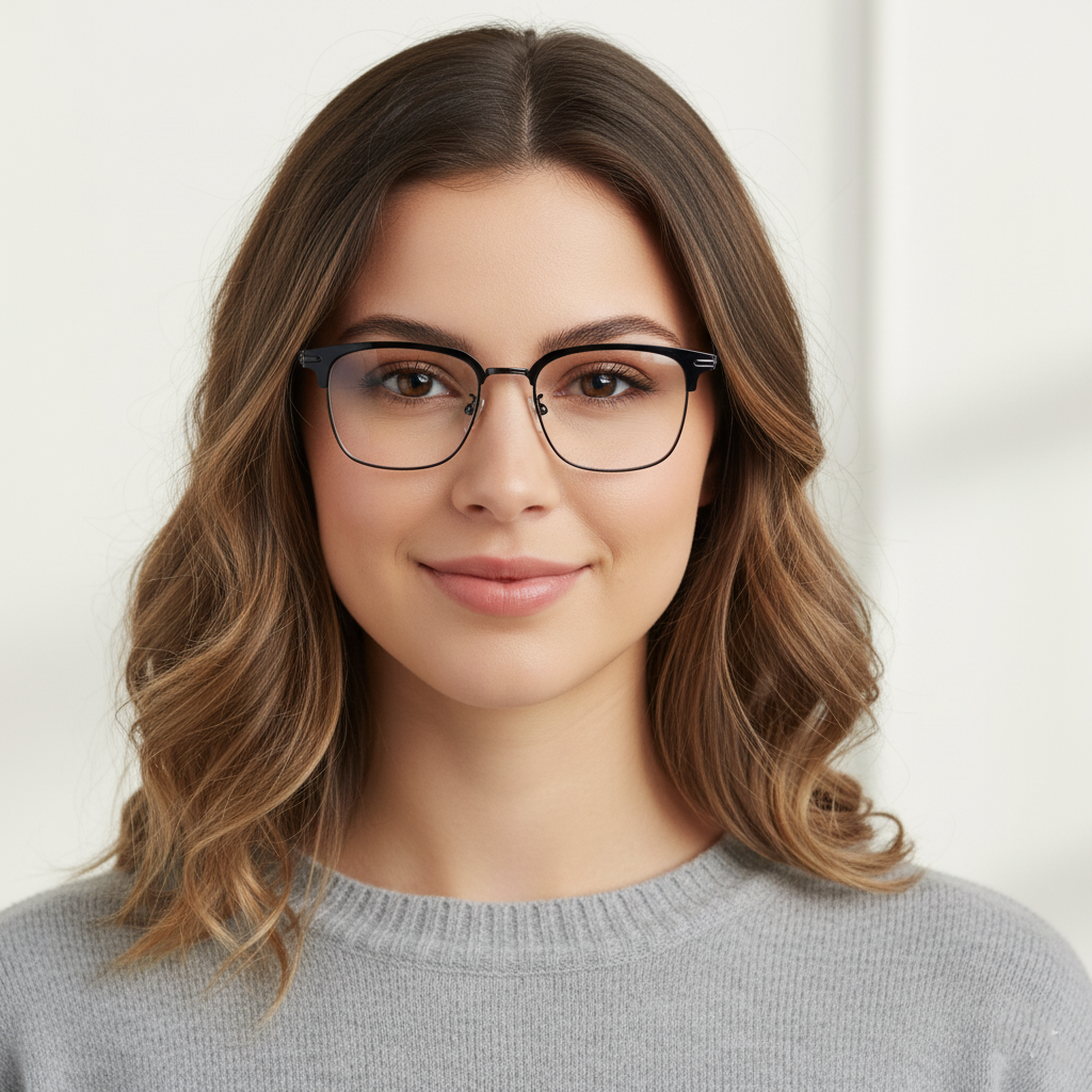  Gọng kính ESSENTIALS EXECUTIVE4 BLK/GUN 