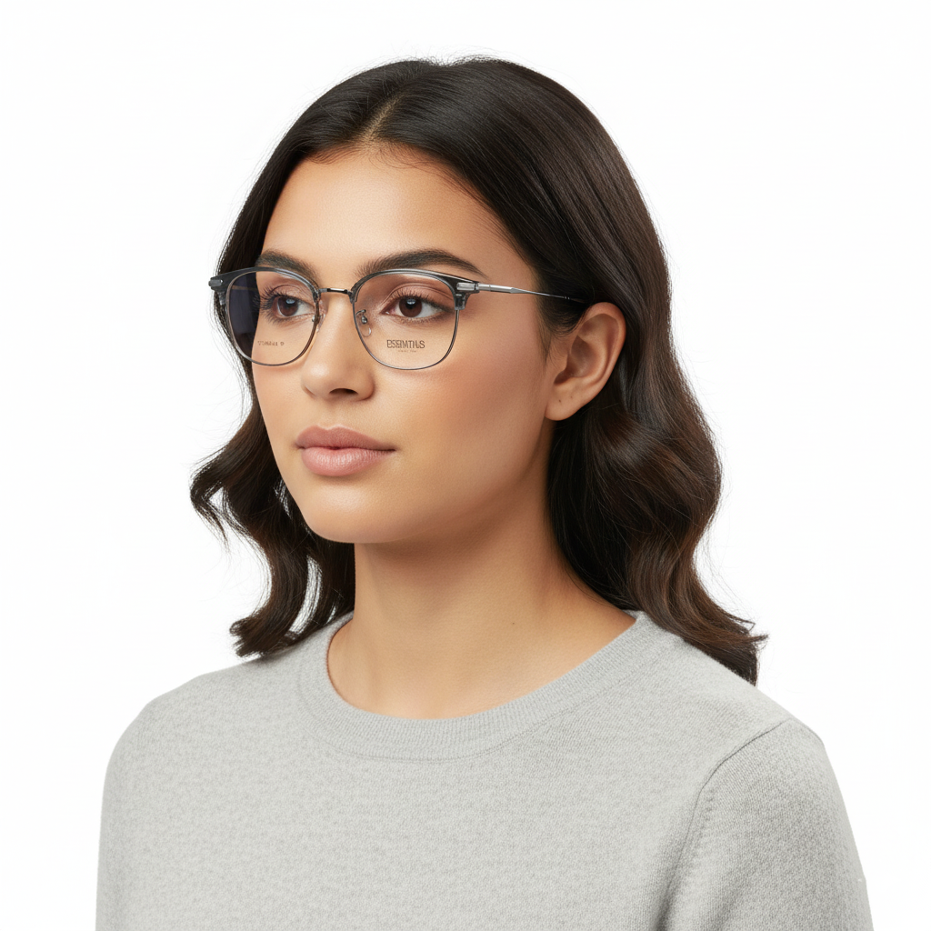  Gọng kính ESSENTIALS EXECUTIVE9 GRY/SLR 