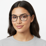  Gọng kính ESSENTIALS FLEX1 BK/GUN 