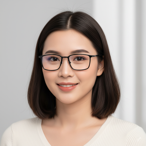 Gọng kính ESSENTIALS FLEX1 BLACK