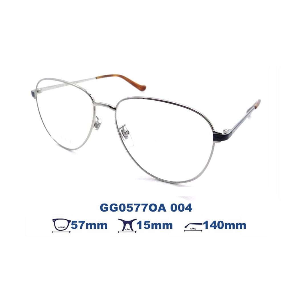 Gọng kính Gucci GG0577OA 004 góc chính diện