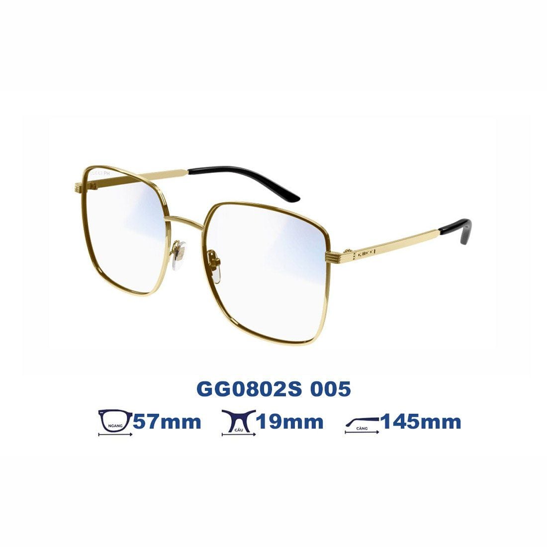  Gọng kính GUCCI GG0802S 005 