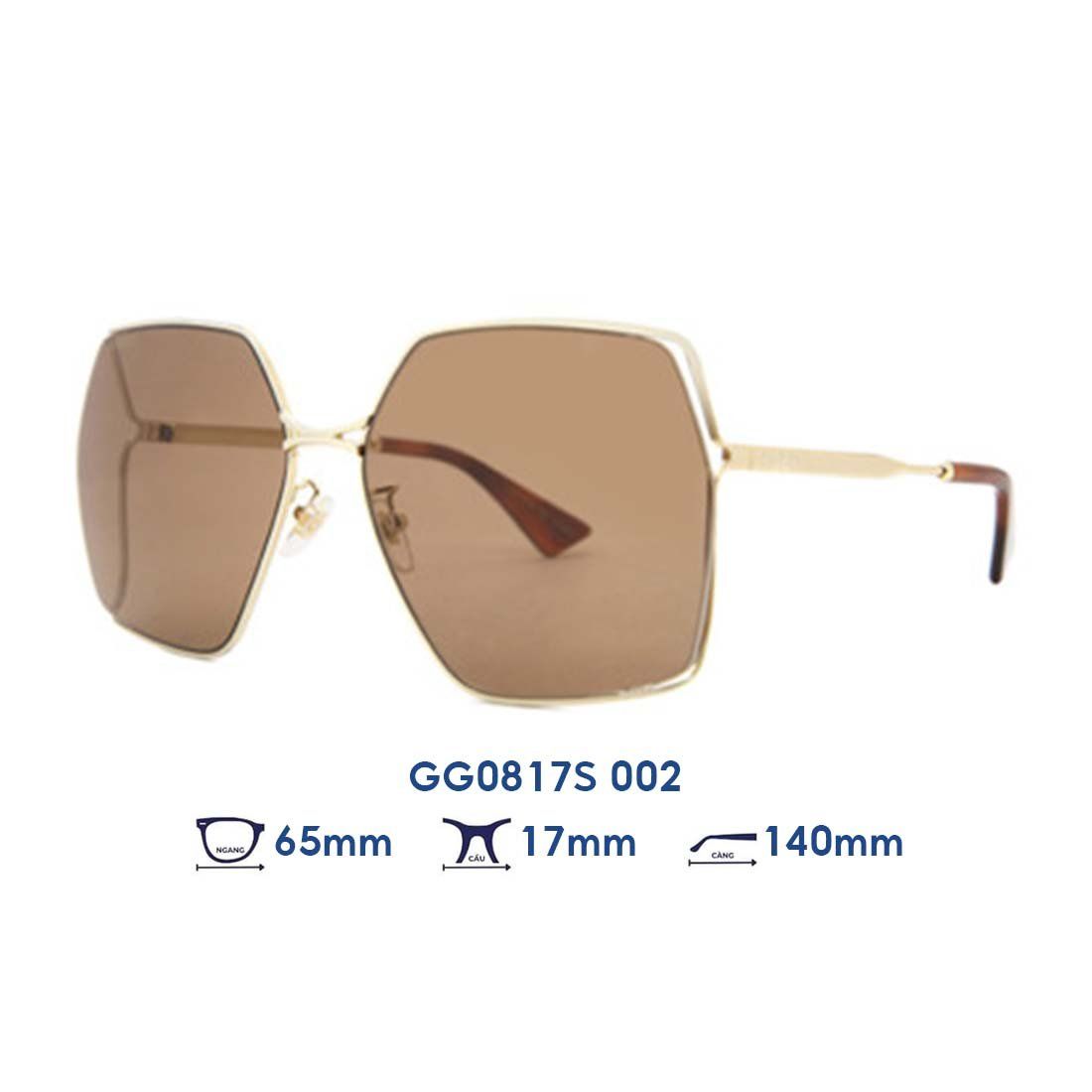 Kính mát GUCCI GG0817S 002 